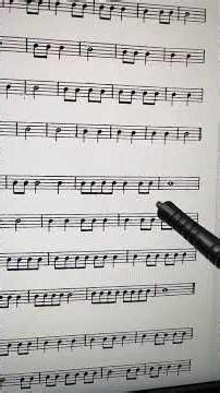 Ejercicio de ritmo n.º 34. #ritmo #tutorial #aulamusical