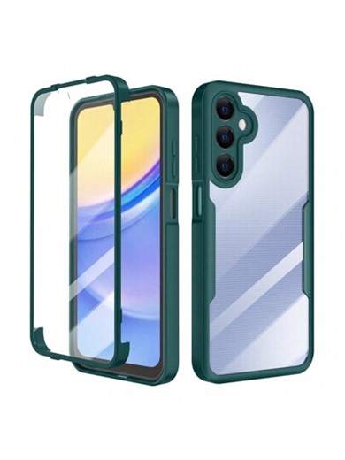 Hadaasi 1 pezzo Custodia protettiva per telefono in TPU+PC a doppio strato, resistente agli urti e con copertura a 360°, compatibile con Samsung Galaxy S26 Ultra/S26 Plus/S26/M36/S25 FE e Apple 17e/17 Pro/17 Pro Max/17 Air/17, Reno14 Pro, Honor 400/400 Pro/400 Lite, Reno14 F, Hot 60 Pro/Hot 60 Pro+, 15C, versione internazionale, non la versione domestica | SHEIN