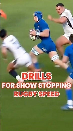 Top 2 Drills For Rugby Acceleration Speed
