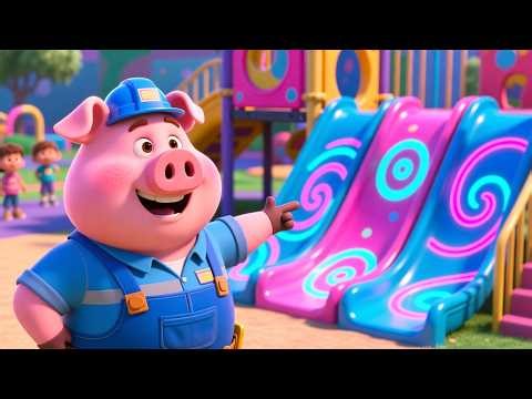 Pig’s ABC Playground 🐖🎶 Fun Alphabet Song for Kids | Learn ABCs with Playful Pigs