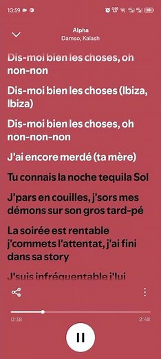 Damso alpha [lyrics] avec kalash🎶🎧🔥 #damso #lyrics #spotify #alpha #rapfr