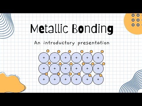 METALLIC BONDING EXPLAINED | STRUCTURE, PROPERTIES AND EXAMPLES.