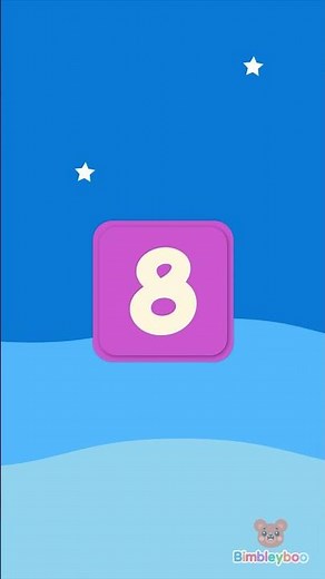 Colorful Number Cube Song | Learn Numbers 1 to 10 | Fun Counting for Kids | Bimbleyboo #shorts
