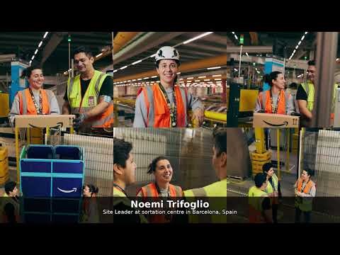 Meet three European logistics employees who’ve grown their careers at Amazon: Noemi