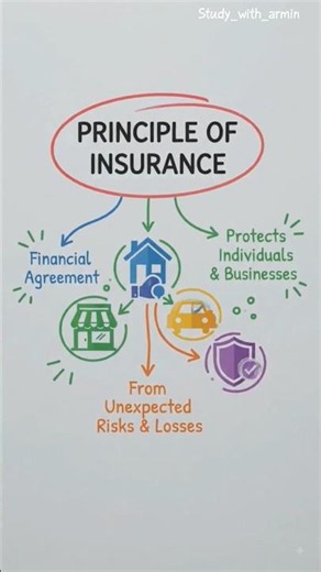📚 Principle of Insurance made easy!Learn the basics of insurance in a simple and easy way.#viral