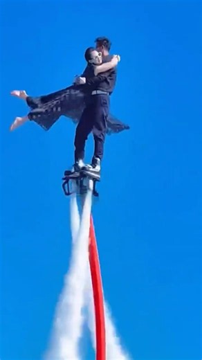 Elegant dance | flyboard romance #flyboard #watersports #flyboardwaltz #romance #beauty
