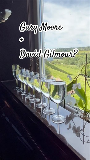What if Gary Moore and David Gilmour shared a glass of wine?