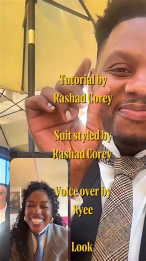 Kyee on Instagram: "How To Tie A Tie 👔 A impromptu tutorial . I was running around getting ready for a show and needed this for the look. Called @theeerashadcorey and he walked me through it . Quick and simple so I couldn’t not share. 🫶🏾👏🏾💋 Come back to the post if this helps ! Xoxo , Kyee #howtotieatie #tietutorial #tie #create #gift #suitandtie"