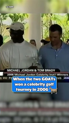 Two GOATs Michael Jordan & Tom Brady playing Golf 🔥