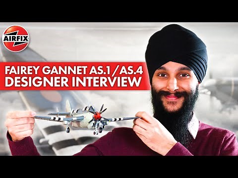 AIRFIX | Fairey Gannet AS.1/AS.4 1:48 Scale (A11007) Designer interview!