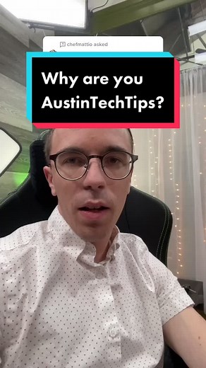 Answer to @chefmattio some questions don’t need answers #tech #technology #fyp #AustinTechTips