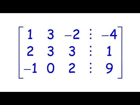 Escalonamento de Matrizes