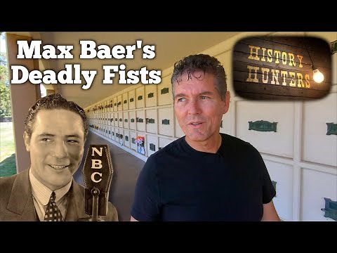 Legendary Max Baer in a Sacramento Crypt