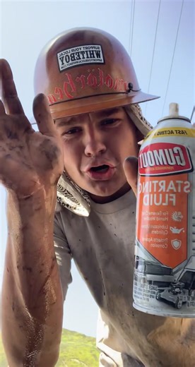 Starter fluid works better than soap!