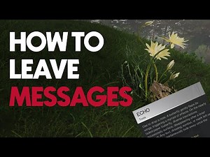 How To LEAVE MESSAGES For Other Players In Once Human (Once Human - Leave A Post In The Wilderness)