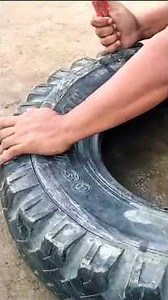 splitting tire and make useful tools
