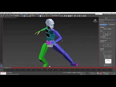 Animation the 3ds Max Biped