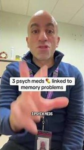 Memory problems after starting a psychiatric medication #Psychiatry #MentalHealthEduc