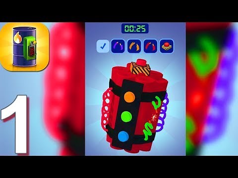Defuse The Bomb 3D - Gameplay Walkthrough Part 1 Levels 1-16 (Android,iOS)