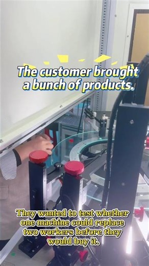 AOI machine efficiency. One machine replaces two people #rke #machinevision #OEM #factory