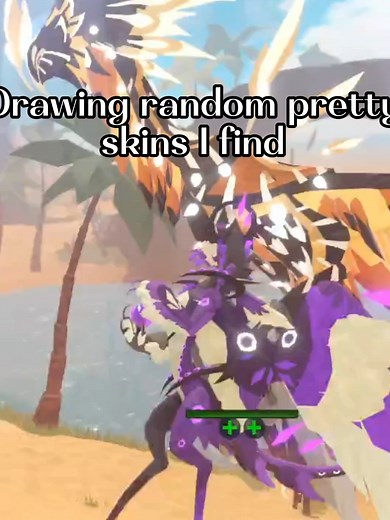 Boreal Warden Speed Draw in Roblox Creatures of Sonaria