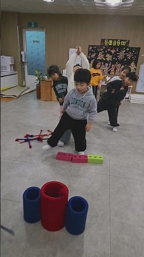 설날 맞이 전래놀이 체육활동 | 딱지치기 · 투호 · 윷놀이 #유치원일상 #유아놀이