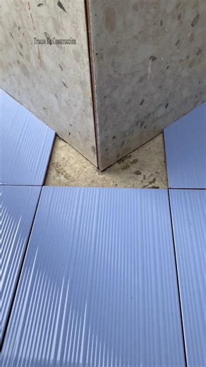 How to cut in the corner of a tile column perfectly, very useful for beginners.