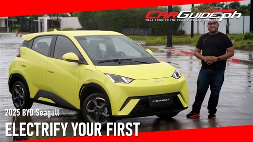 Think EVs are too expensive to be your first car? Think again. Here comes the first-ever BYD Seagull. With its extensive features, impressive design, and affordable price tag, you can pretty much go electric as your first car. Nics takes it out for a spin. Guest starring the CarGuide.PH video team! #BYD #BYDCarsPhilippines #BYDSeagull #2024Seagull #ElectricVehicle #EVs #CarGuidePH | CarGuide.PH