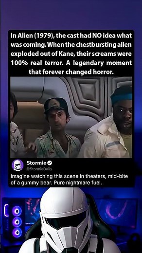 In Alien (1979) The Chestburster Scene Was Real