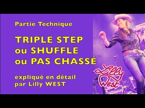 [TECHNIQUE] TRIPLE STEPS (A.K.A SHUFFLE), taught by Lilly WEST