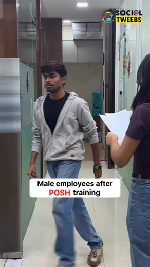 Social Tweebs | Keep your distance boys 😤 #instagramreels #poshtrainingworkplace #officereels #funnyreels #relatablereels | Instagram