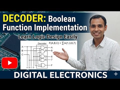 Decoder- Boolean Function Implementation