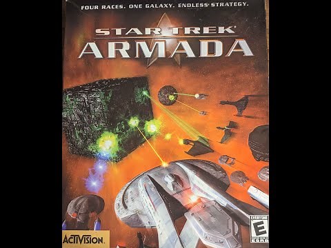Star Trek Armada Federation Campaign Playthrough Hard Difficulty Mission One: Premonitions