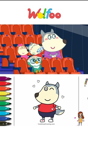 🎨 Let’s draw Wolfoo and watch him come to life! Color, smile, and have fun with Wolfoo and the Cute Easy Drawings channel! 🥳 #WolfooDrawing #CartoonforKids #WolfooAFriendForEveryFamily #Wolfoo | Wolfoo Kids Cartoon
