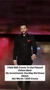 3.8K views | How Saif Ali Khan bought back Pataudi Palace #viralreelsシ #celebrity #interesting #journey #life #motivation #bollywood #success #hardwork #loveyou | readers adda | Facebook