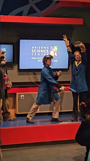 Fireball! 🔥 Epic Science Demo at Arizona Science Center!