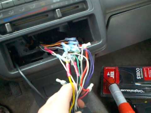 How to wire a tachometer to a civic
