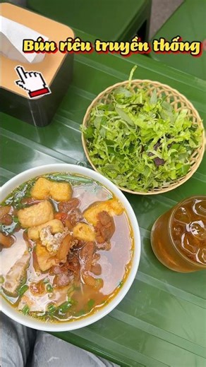 Bún riêu truyền thống #bunrieu #foodblogger