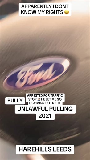 This is hilarious 🤣🤣 In I think was 2021 maybe 2022, I had a period where WYP were always pulling me unlawfully and trying to bully me into giving my name and with threat of arrest, this guy said I’m under arrest even tho am sat in my car 🙄😆 anyways I never got out never gave my name. He jogged on a few mins later. The lies he spoke is madness, said legislation was changed, even admitted if done nowt wrong but then try to make out I had 🤣🙈🤦🏻‍♂️ this is what u call $tup!d 😂 West Yorkshir