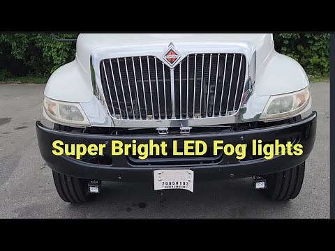 How to Install LED Fog Lights on Box Truck