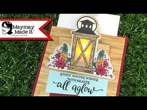 Light Up Slide Easel Card!