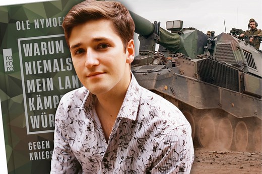 Interview mit dem radikalen Pazifisten Ole Nymoen: "Eine Stunde später tot"
