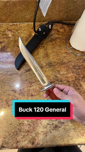 Buck 120 General: Affordable and Tough Fixed Blade