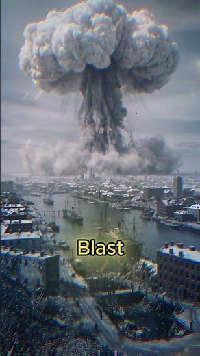The Deadliest Man-Made Explosion Before the Atomic Bomb! #history #facts