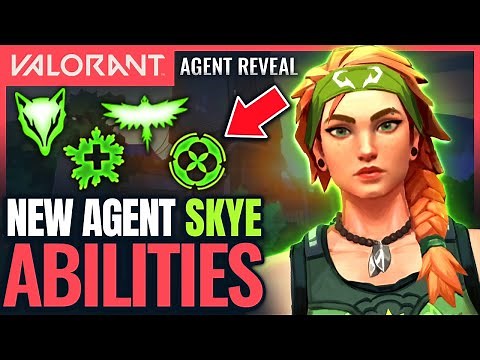 VALORANT | New Agent SKYE Gameplay - All Abilities Explained