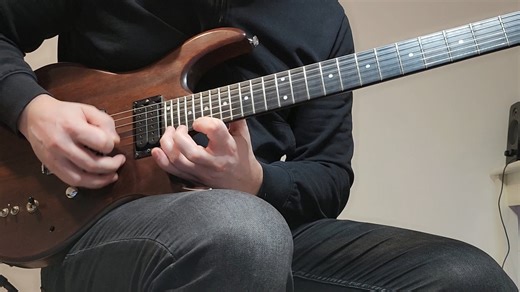 Carvin DC walnut - DiMarzio Tone Zone & Evo