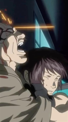 They call this paradise? It looks like a graveyard with a better power supply #cyberpunk #anime