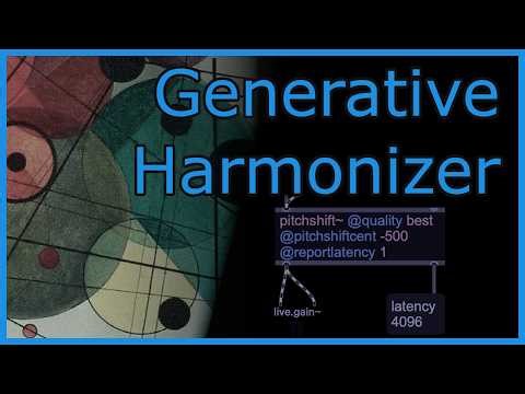 Generative Harmonizer | Max/MSP Tutorial