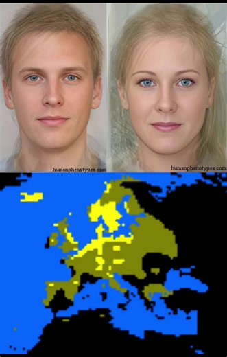 The Hallstatt Phenotype 🇸🇪🇳🇴🏴󠁧󠁢󠁥󠁮󠁧󠁿🇩🇪🇳🇱🇫🇷🇮🇸🇵🇱🇦🇹🇨🇭🇮🇹🇪🇸🇷🇺🇮🇪🇫🇮🇩🇰🏴󠁧󠁢󠁳󠁣󠁴󠁿🇬🇧 #genetics #interesting #funfacts #phenotype #history Description: Nordid proper, resembles the Iron Age remains of the Austrian village of Hallstatt. Most common among Swedes and South Norwegians. Frequent in England, Northern Germany, Netherlands, Northern France, Iceland, Northern Poland, along Daugava, Vistula, and Po rivers, sometimes Austria, Switzerland, Northern Italy. Germ