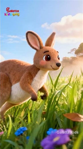 சின்ன கங்காரு பாடல் - Little Kangaroo Song | Tamil Nursery Rhymes for kids | Galatta Kids | Shorts